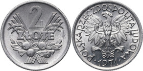 PRL, 2 złote 1971, Jagody