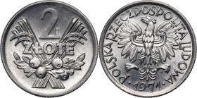 PRL, 2 złote 1971, Jagody