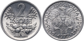 PRL, 2 złote 1972, Jagody