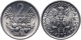 PRL, 2 złote 1972, Jagody