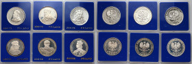 PRL, zestaw 6 monet z lat 1979-1986