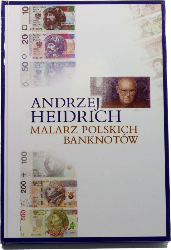 Andrzej Heidrich, malarz polskich banknotów, wydanie 2016, NBP Wrocław Format 30...