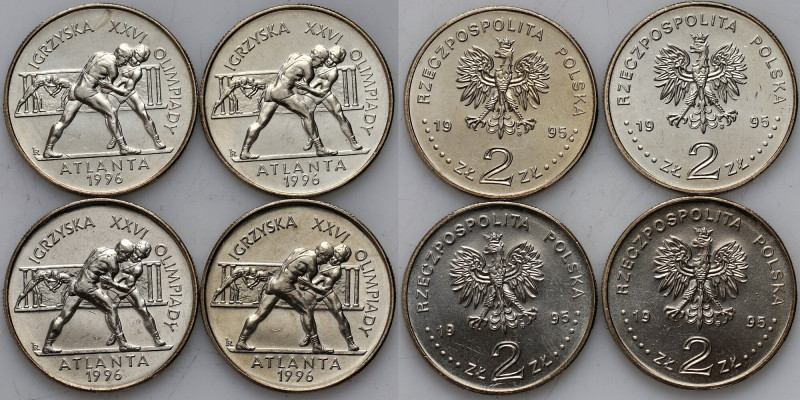 III RP, zestaw 4 x 2 złote 1995, Igrzyska XXVI Olimpiady, Atlanta 1996 Reference...