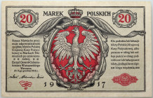 Generalne Gubernatorstwo, 20 marek polskich 9.12.1916, Generał, seria A