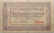 II RP, 1 marka polska, 17.05.1919, seria PI