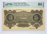 II RP, 10000 marek polskich 11.03.1922, seria H