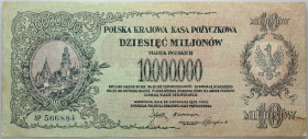 II RP, 10000000 marek polskich 20.11.1923, seria AP
