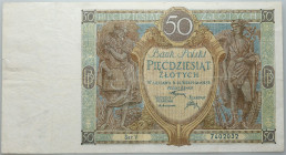 II RP, 50 złotych 28.08.1925, seria V