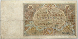 II RP, 10 złotych 20.07.1926, seria CB