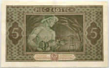 II RP, 5 złotych 25.10.1926, seria E