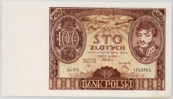 II RP, 100 złotych 9.11.1934, seria BN