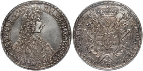Austria, Olmutz, Karl III, Thaler 1705, Kromeriz
