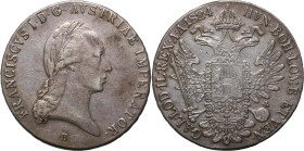 Austria, Franz I, Thaler 1824 B, Kremnitz