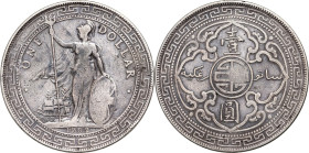 Great Britain, Victoria, Trade Dollar 1902 B, Bombay