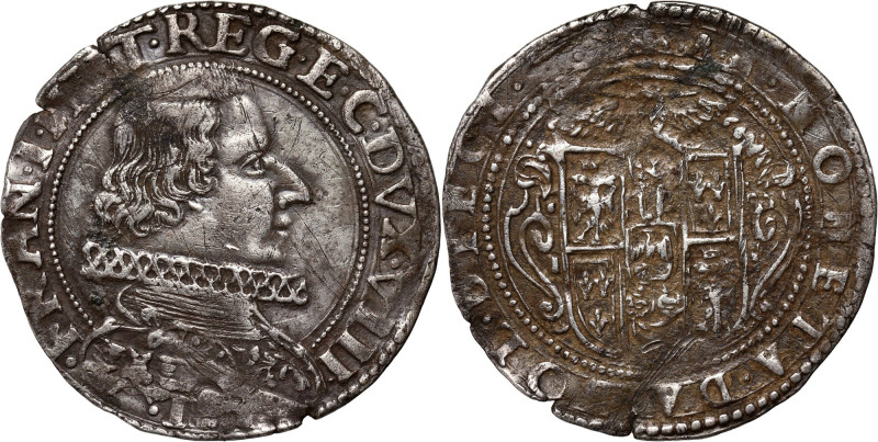 Italy, Modena, Francesco I 1629-1658, 10 Bolognini ND, rare Weight 3,52 g. Waga ...