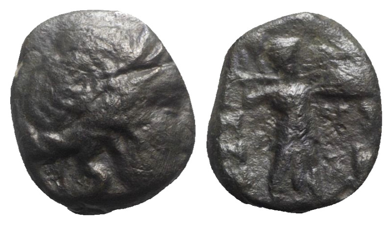 Thessaly, Thessalian League, c. 196-27 BC. Æ (18mm, 6.48g, 12h). Laureate head o...