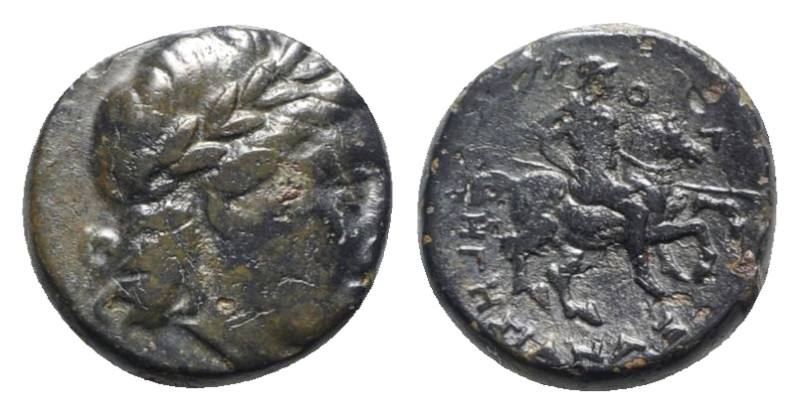 Ionia, Kolophon, c. 330-285 BC. Æ (17mm, 5.13g, 10h). Hegesianax, magistrate. La...