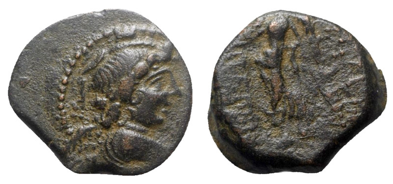 Seleukid Kings, Antiochos IX (114/3-95 BC). Æ (19mm, 5.43g, 12h). Uncertain mint...