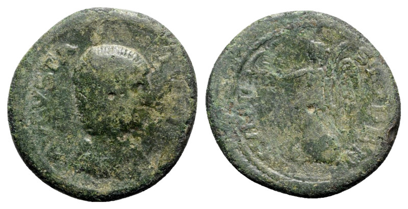 Julia Domna (Augusta, 193-217). Macedon, Stobi. Æ Diassarion (25mm, 7.10g, 6h). ...