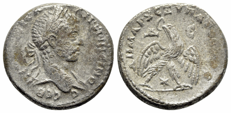 Elagabalus (218-222). Seleucis and Pieria, Antioch. Tetradrachm (25.5mm, 11.82g,...