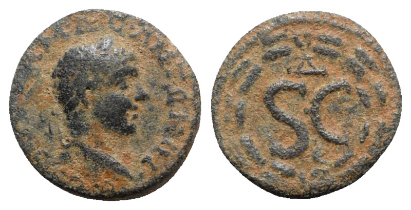 Elagabalus (218-222). Seleucis and Pieria, Antioch. Æ (19mm, 5.60g, 6h). Laureat...