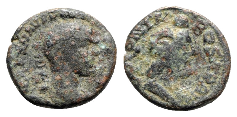 Severus Alexander (222-235). Arabia, Bostra. Æ (18mm, 3.74g, 6h). Laureate, drap...