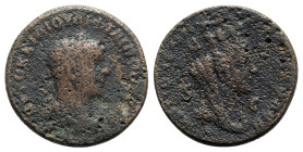 Philip II (247-249). Seleucis and Pieria, Antioch. Æ (29mm, 13.53g, 6h). Laureate, draped and cuirassed bust of Philip r. R/ Turreted, draped and veil...