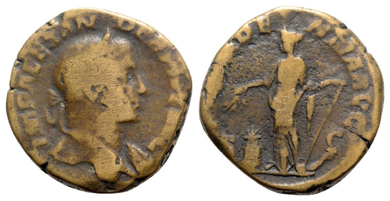 Severus Alexander (222-235). Æ Sestertius (30mm, 18.65g, 1h). Rome, AD 232. Laur...