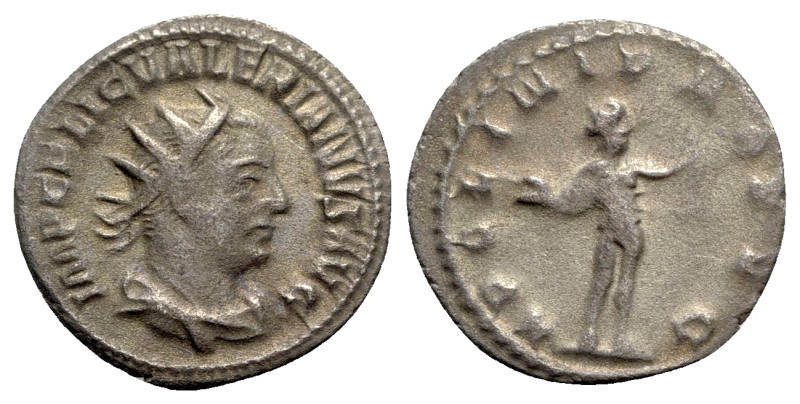 Valerian I (253-260). AR Antoninianus (21mm, 3.09g, 1h). Rome, 253-254. Radiate,...