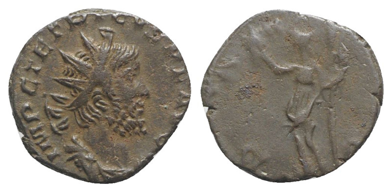 Tetricus I (271-274). Radiate (18mm, 2.69g, 6h). Treveri, 272-3. Radiate, draped...