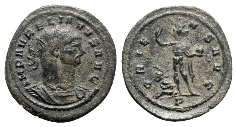 Aurelian (270-275). Radiate (24.5mm, 3.35g, 12h). Serdica, AD 274. Radiate and c...