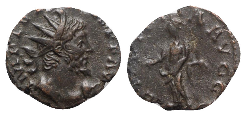 Tetricus I (271-274). Radiate (18mm, 1.96g, 12h). Colonia Agrippinensis. Radiate...