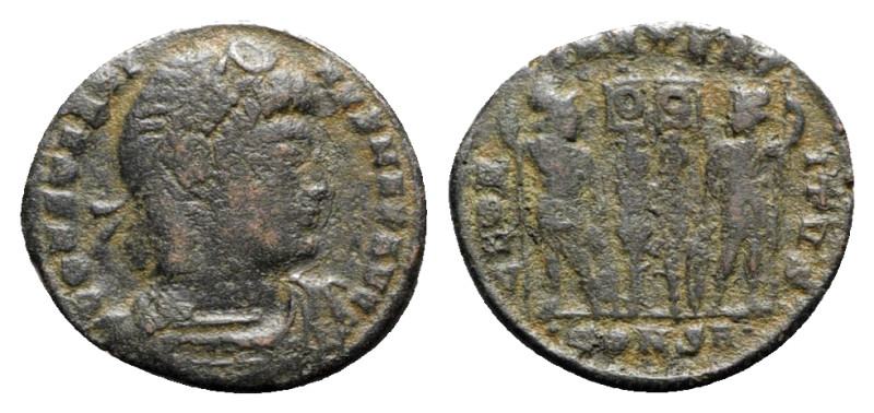 Constantine I (307/310-337). Æ Follis (18mm, 2.11g, 6h). Constantinople, 333-5. ...