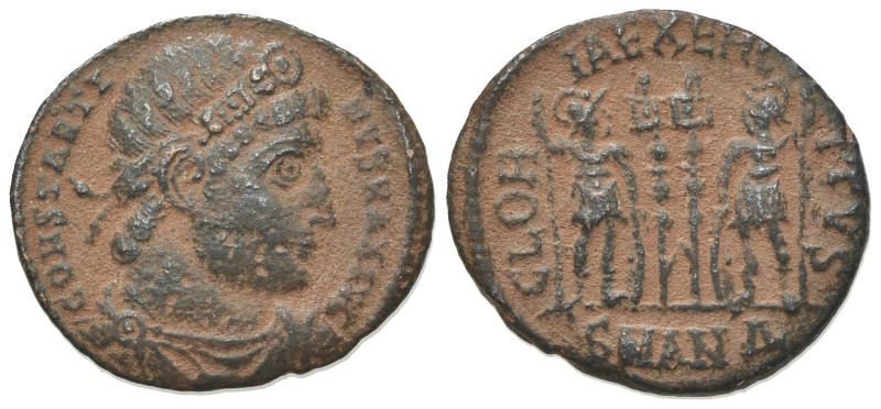 Constantine I (307/310-337). Æ Follis (17.5mm, 2.03g, 12h). Antioch, c. 333-5. R...