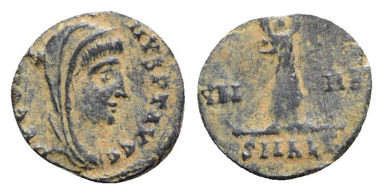 Divus Constantine I (died AD 337). Æ Follis (14mm, 1.56g, 6h). Alexandria, 347-8...