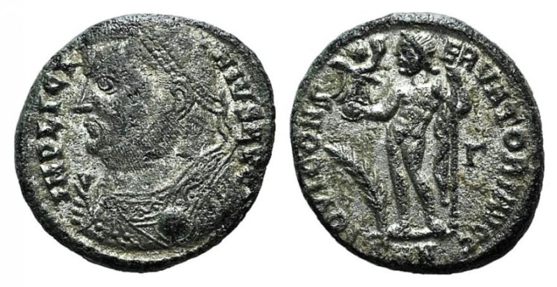 Licinius I (308-324). Æ (17mm, 2.84g, 6h). Nicomedia, 317-320. Laureate and drap...