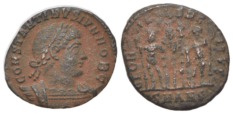 Constantine II (Caesar, 316-337). Æ Follis (17mm, 1.92g, 6h). Antioch, 330-5. La...