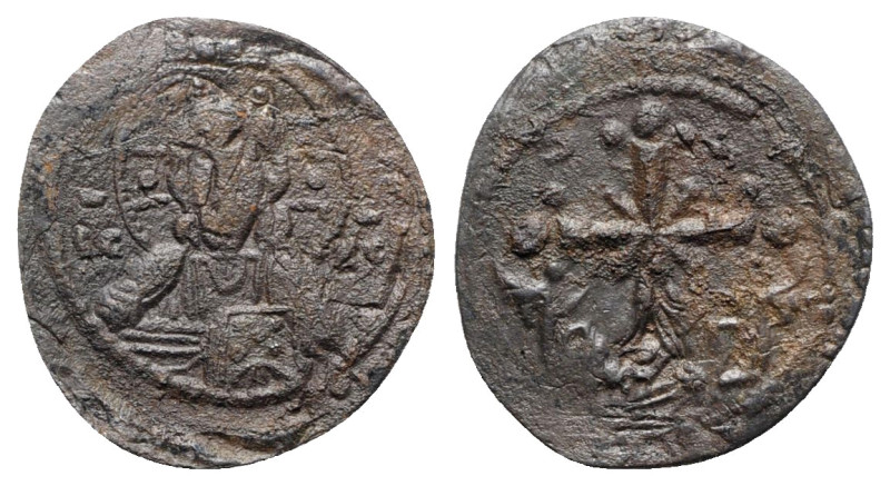 Anonymous, time of Nicephorus III (1078-1081). Æ 40 Nummi (26mm, 2.15g, 6h). Con...