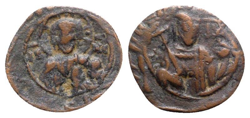 Alexius I (1081-1118). Æ Tetarteron (21mm, 1.64g, 6h). Thessalonica, 1092-1118. ...