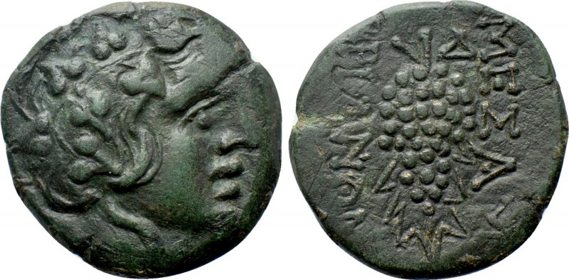 THRACE. Mesambria (Circa 100-25 BC). Ae. 

Obv: Head of Dionysios right, weari...