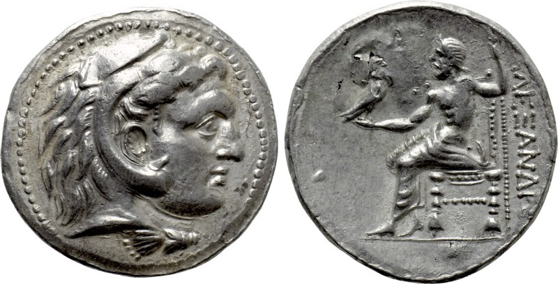 KINGS OF MACEDON. Alexander III 'the Great' (336-323 BC). Fourrée Tetradrachm. C...