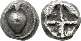 ATTICA. Athens. Didrachm (Circa 545-515 BC). "Wappenmünzen" type.