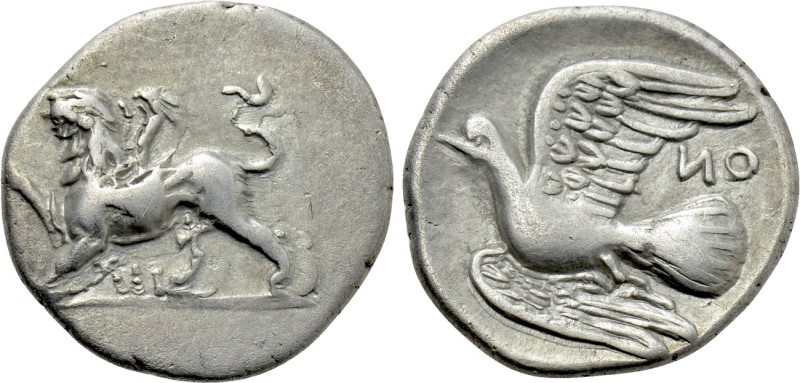 SIKYONIA. Sikyon. Hemidrachm or Triobol (Circa 330/20-280 BC). 

Obv: Chimaera...