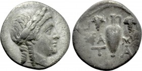 AIOLIS. Temnos. Hemidrachm (2nd-1st centuries BC).