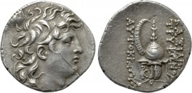 SELEUKID KINGDOM. Tryphon (Circa 142-138 BC). Drachm. Antioch on the Orontes.