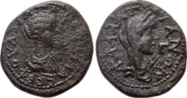MOESIA INFERIOR. Callatis. Plautilla (Augusta, 202-205). Ae Triassarion.