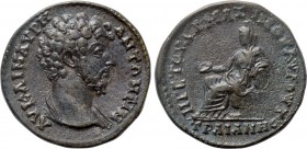 THRACE. Augusta Trajana. Marcus Aurelius (161-180). Ae. Quintus Tullius Maximus, Legatus Augusti pro praetore provinciae Thraciae.