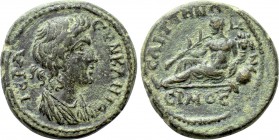 LYDIA. Tabala. Pseudo-autonomous. Time of Marcus Aurelius (161-180). Ae.