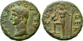 PHOENICIA. Berytus. Divus Augustus (Died 14). Ae. Struck under Trajan.