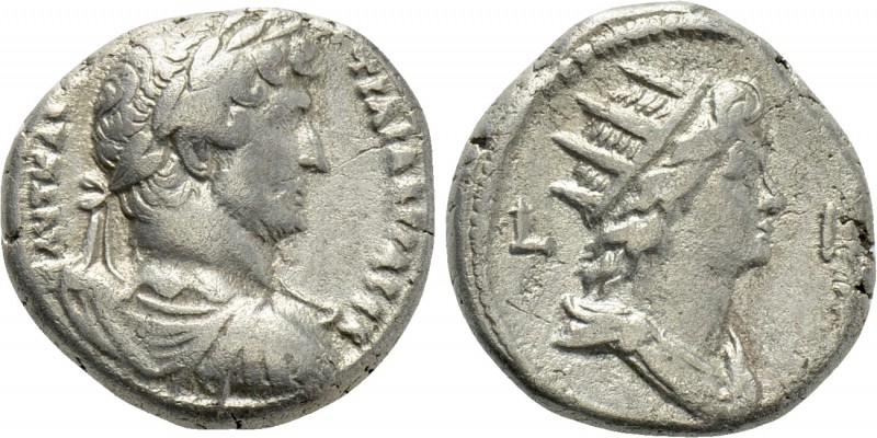 EGYPT. Alexandria. Hadrian (117-138). BI Tetradrachm. Dated RY 14 (129/30). 

...